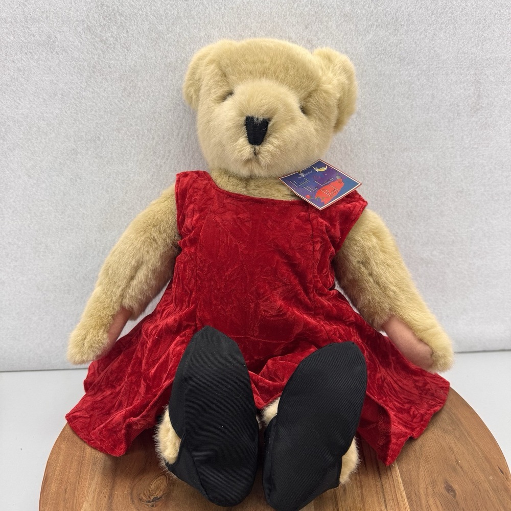 Vintage Alice Vanderbear "PAINT THE TOWN RED" Bear 5514 Limited‎ Edition Plush